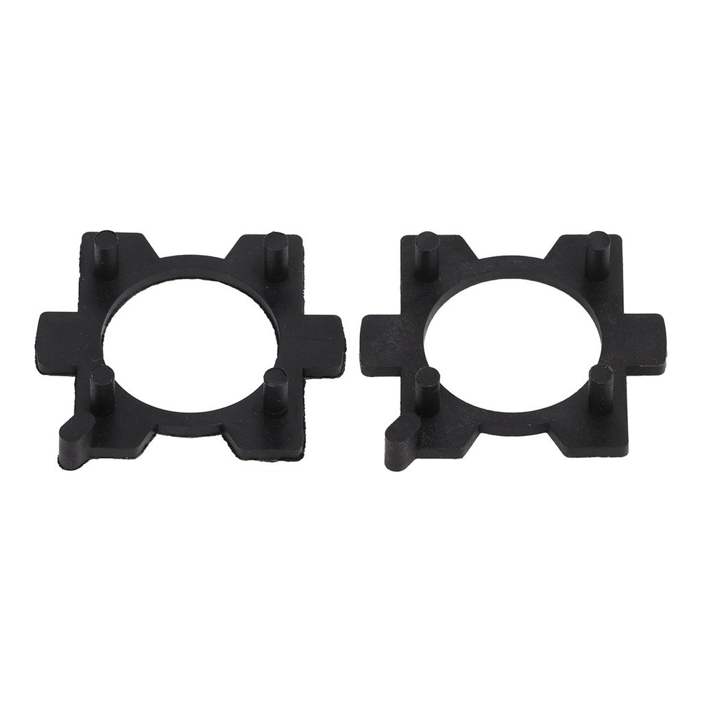 2PCS LED Headlight Base Holders Low Power Professional Design ABS Material Headlight Bulb Holder