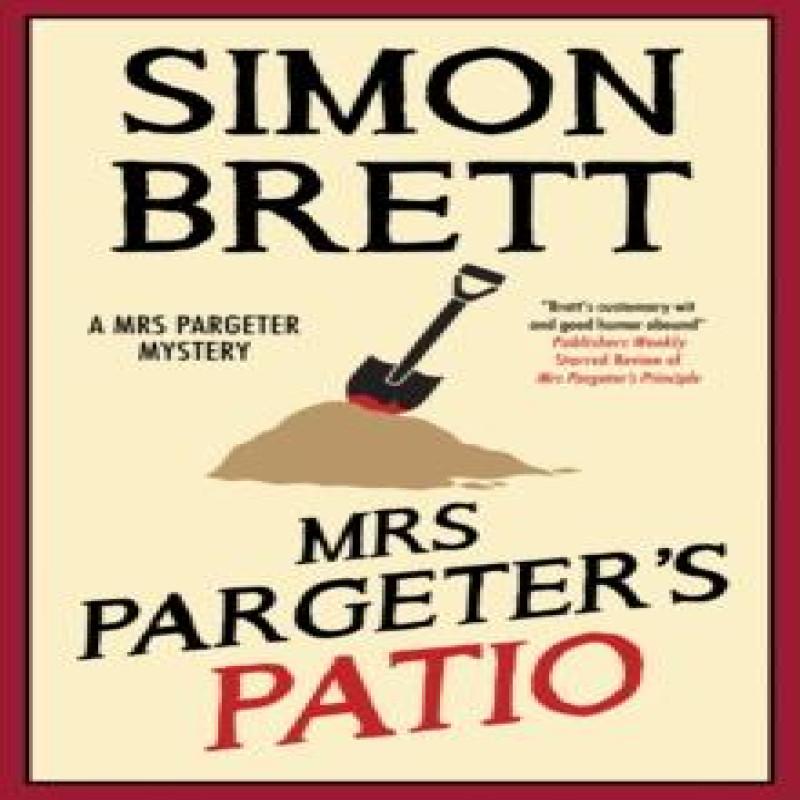 Mrs Pargeters Patio by Simon Brett Hardback Book 9781448314461