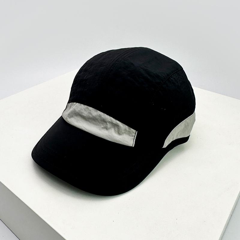 Peaked Drying Fast Color Contrast Blocking Women  Men For Neutral Gender Fresh Hats Short Eaves Breathable Mesh Sunshade Outdoor Caps Versatile