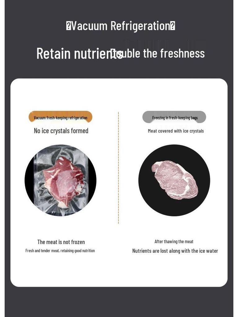 Portable Wireless Automatic Vacuum Sealer for Food Preservation