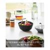 Yamazaki Jitsugyo (Yamazaki) Easy to tilt and mix cooking bowl S Microwave safe Black W15.9 x D15.9 x H7cm Tower Dishwasher safe 1386