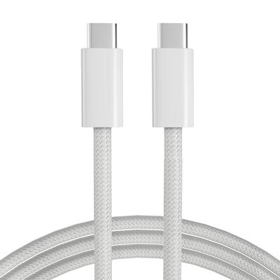 USB C To USB C PD240W 5A Fast Charging Nylon Braided Cable with 12 Months Warranty