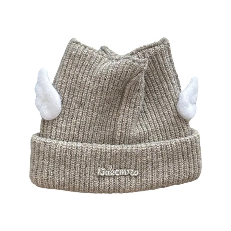 

Lovely Pattern Hat Gothicism Hat Stretchable Winter Hat Comfortable Lovely Hat Suitable for Various Occasion хаки