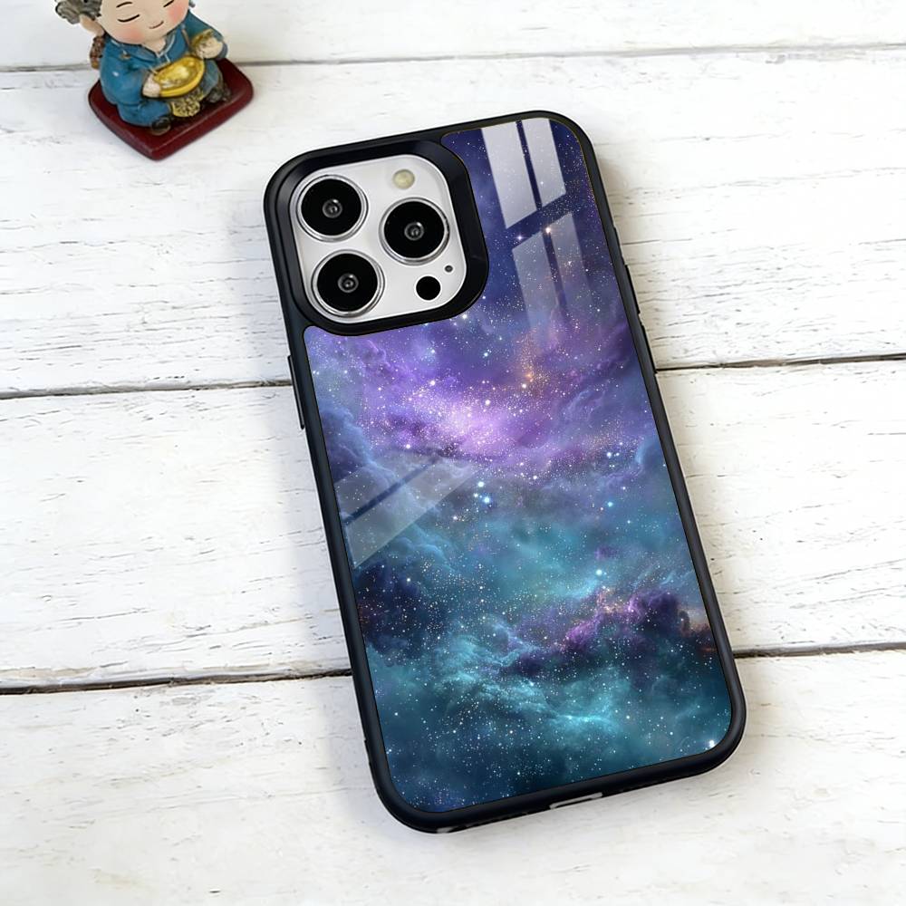 Milky Star Phone Case For iPhone17,16,15,14,13,12,11 Plus,Pro Magnetic with Magsafe Wireless Charging