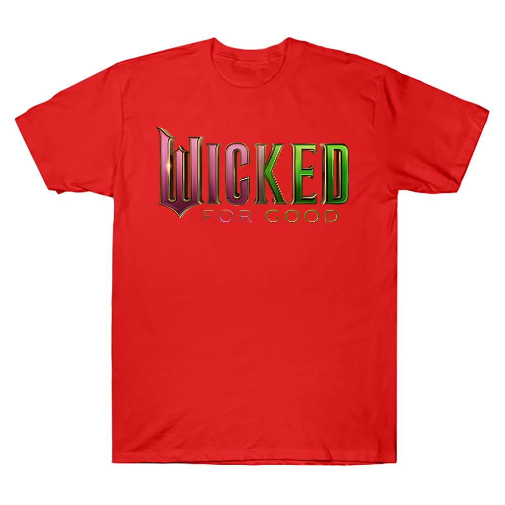 Wicked for Good T Shirts Fashion Harajuku Aesthetic Tees Unisex High Quality Female Cotton Tees Shirts Y2K Graphic Clothes
