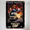 Beverly Hills Cop Retro Distressed Metal Sign - Eddie Murphy Movie Poster Wall Art for Home Bar Man Cave Decor