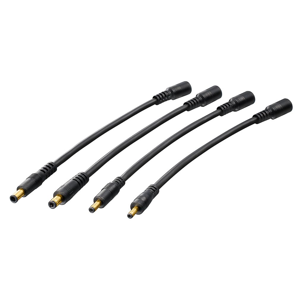 

TOP WING DC Аудио Кабельный Набор Набор Адаптеров для Преобразования DC (2.1/5.5 - 2.5/5.5, EIAJ4, 1.35/3.5, 1.7/4.0)