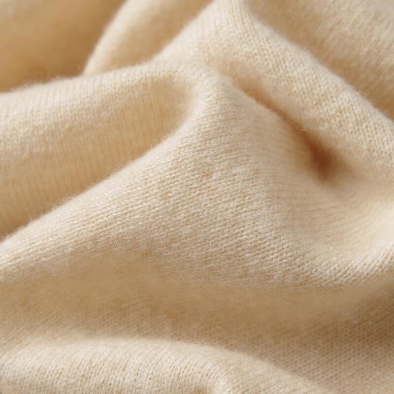 Women's Pure Wool Ruffle Half-Turtleneck Sweater