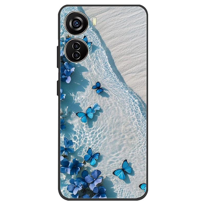 For ZTE Nubia Neo 5G Case Silicone Luxury Space Soft Bumper for ZTE Nubia Neo 5G Phone Cover TPU Funda Nubia Neo Fashion Bag