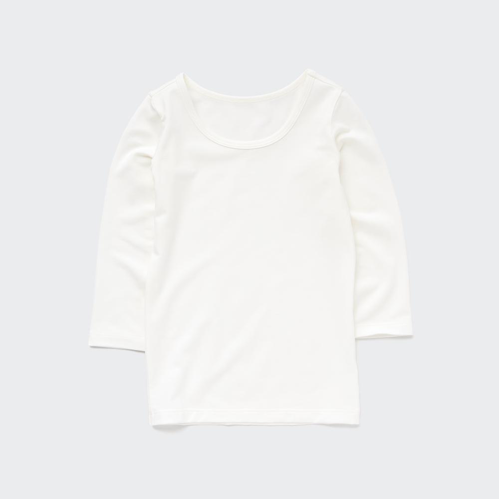 

UNIQLO BT Heattech U-образный вырез с длинным рукавом