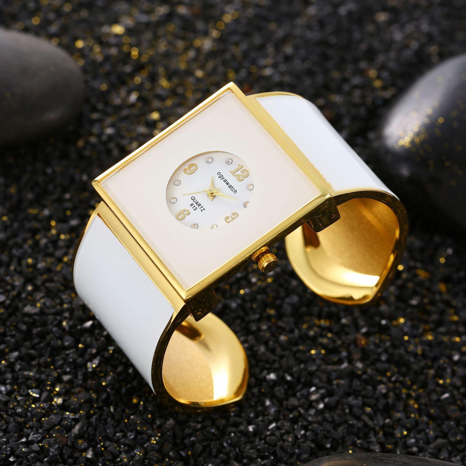 

Новые модные женские часы-браслет, женские квадратные часы