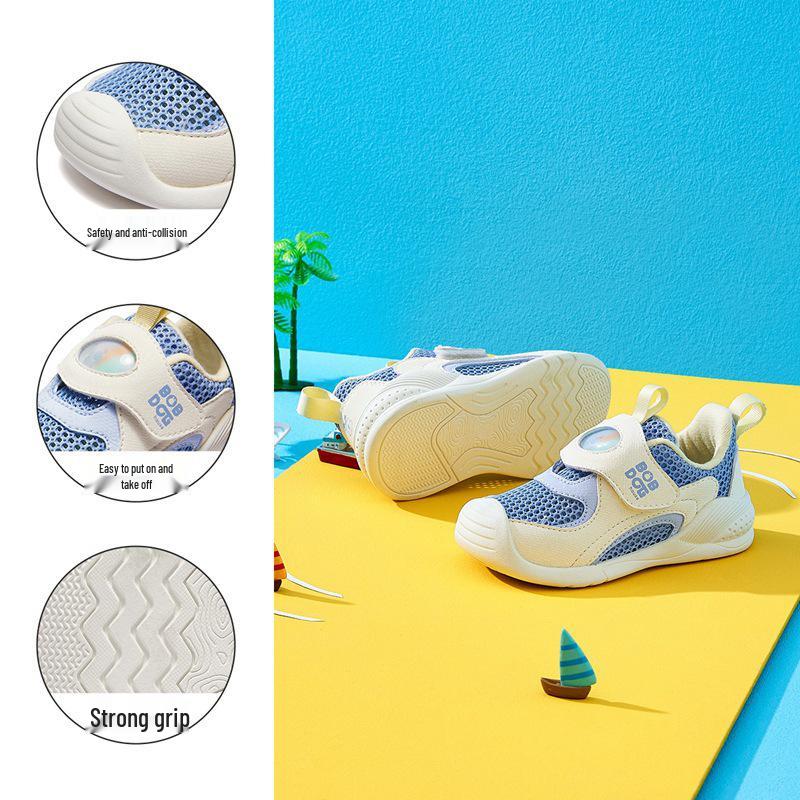 Babu Dou Kinder Atmungsaktive Mesh Sportschuhe - Weiche Sohle für Jungen & Mädchen Sommer 2025