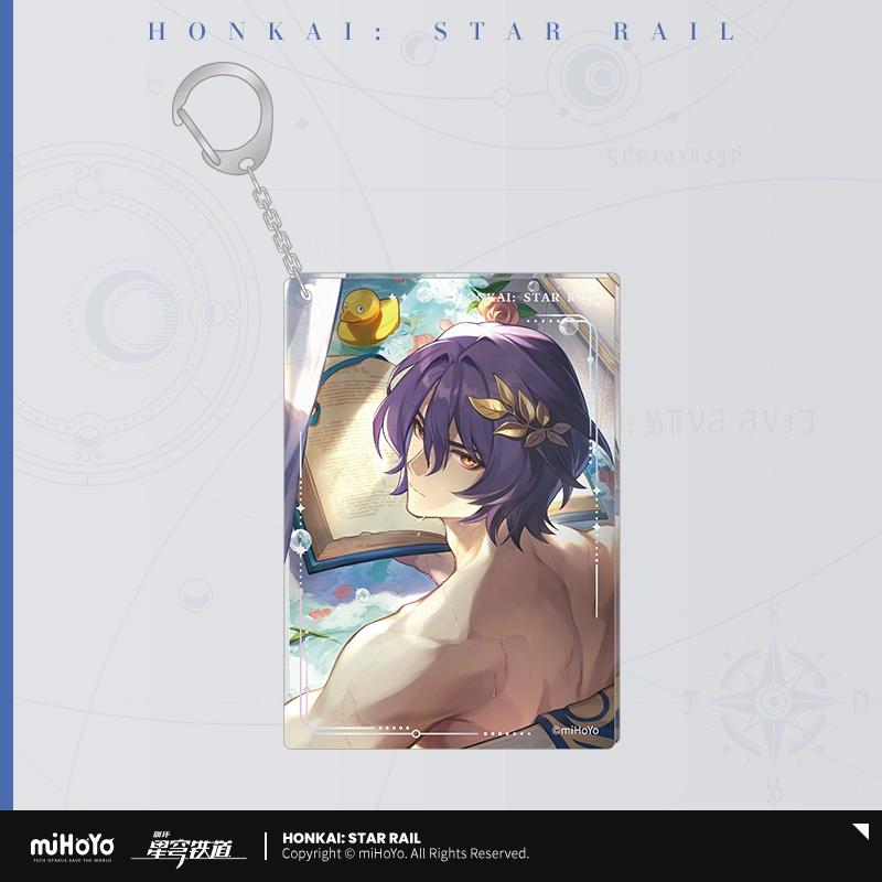 Sunsyea Honkai Star Rail Offizielles Merch miHoYo Original Authentische Lichtkegel-Serie Acryl-Schlüsselanhänger Sunday Dan Heng