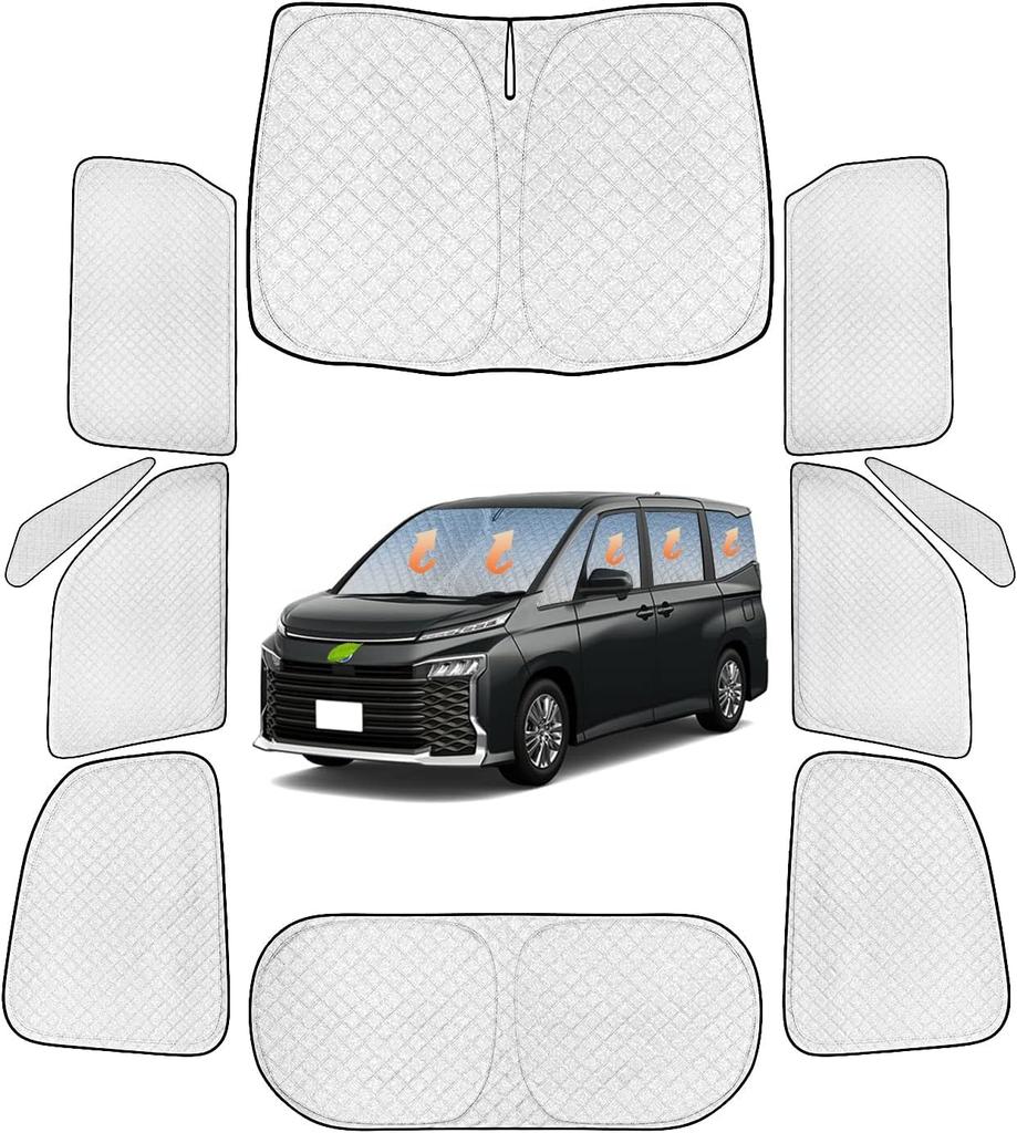 SUNVIC Toyota New Model Voxy Noah 90 Series Car Sun Shade Shade, One-touch Type,