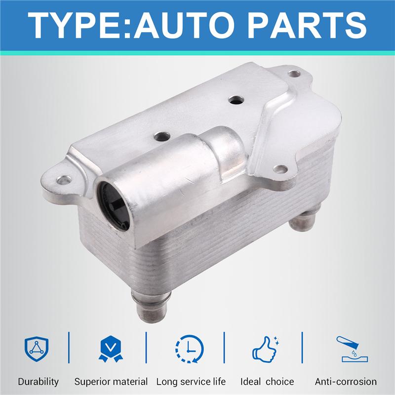 A28G-For Land Rover Range Rover Evoque Discovery Sport Jaguar E-PACE Oil Cooler LR086284 LR079951 T4A19479 GJ327A095AA