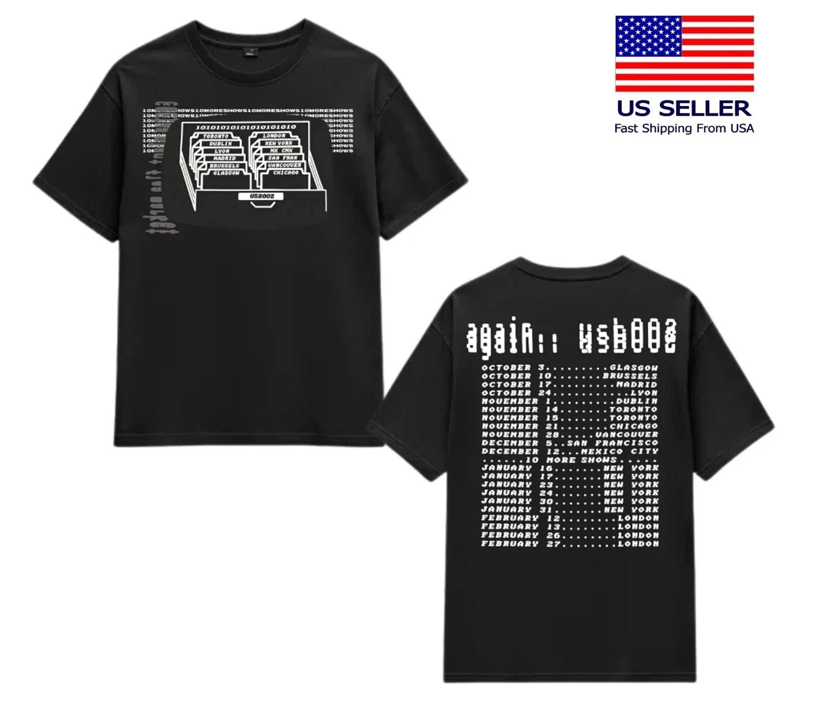 Fred Again USB 002 2026 Tour New York 26 Merch T-Shirt L