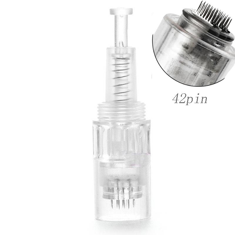 Titanium Alloy Micro-needling Device for Permanent Makeup and Eyelash Growth, with Nano Silicone Crystal Electric Needle Head