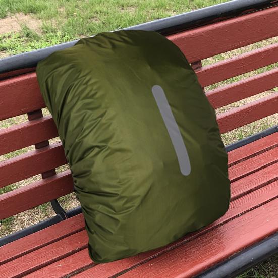 Backpack Rain Cover with Reflective Strip Multifunctional Storage Bag School Bag Rain Cover Camping Supplies
