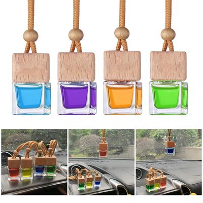 Elegant Aromatherapy Car Perfume Diffuser Bottle Long Lasting Scent Luxurious Car Fragrance Pendant for Auto Freshness