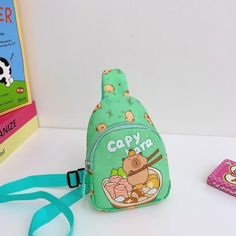 Lightweight Unisex Colorful Kids Crossbody Bag With Fun Print Adventures Outdoor