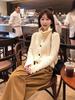 Korean Style Lapel Knit Cardigan: Women's Loose, Age-Reducing Sweater for Autumn and Winter