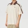 Puma T7 Retro Color Block Loose Fit Short Sleeve Polo Shirt Men Tops 638458-87