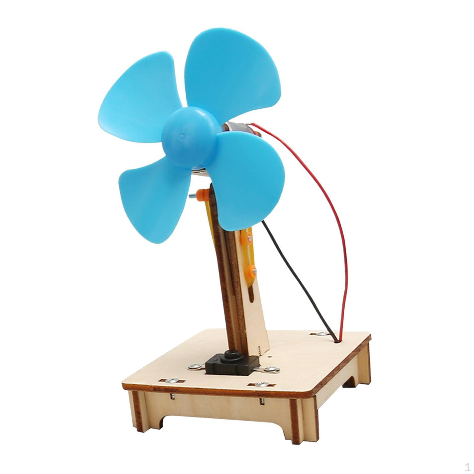 

DIY Fan Motor Model Toy Electric for Kids Beginners Boys and Girls