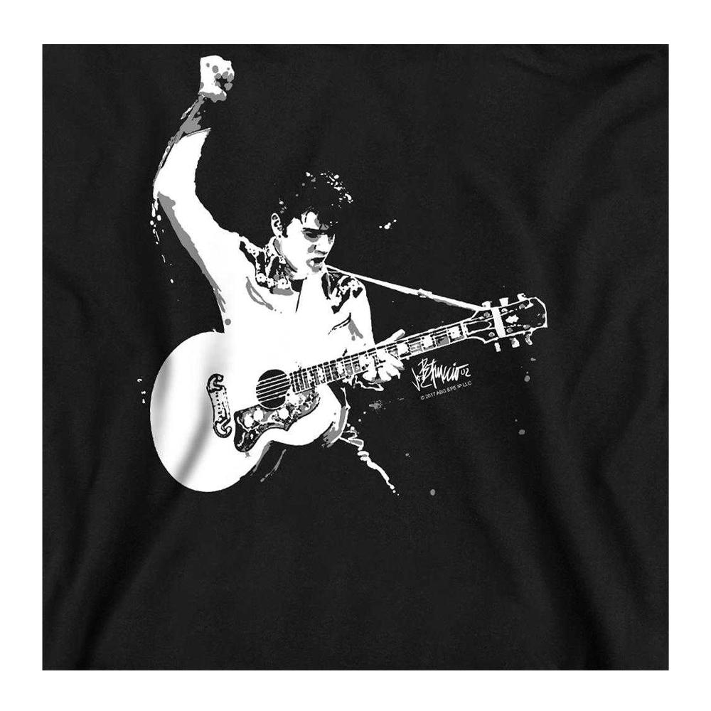 Elvis Presley Unisex Adult Guitarman Sweatshirt
