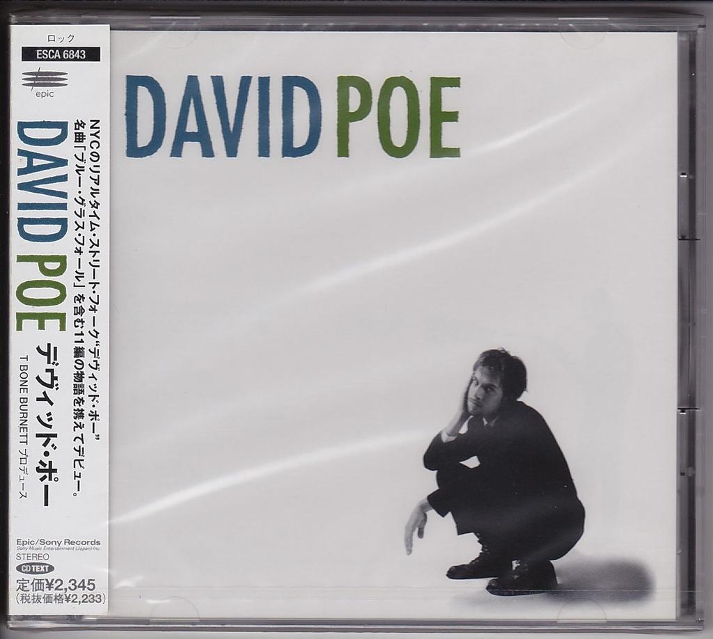 CD DAVID POE - DAVID POE ESCA6843PROMO Japan ObiMusic Others Used