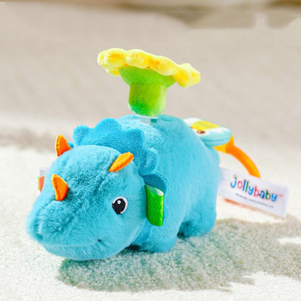 

Interactive Pulling Rope Stuffed Animal Toy Fluffy Baby Hanging Rattle Toys Home Decor Style B
