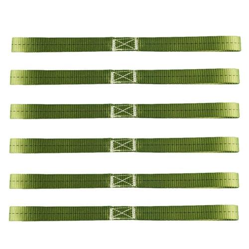 gaoxin Soft Loop Tie-Down Straps, 300kg Weight Capacity (800kg), Break-Resistant Tie-Down Belts with Locking Straps for Safe and Confident Trailing (6