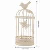 Iron Hollow Birdcage Candle Holder Birdcage Café Bar Desktop Candle Stand  Café Interior