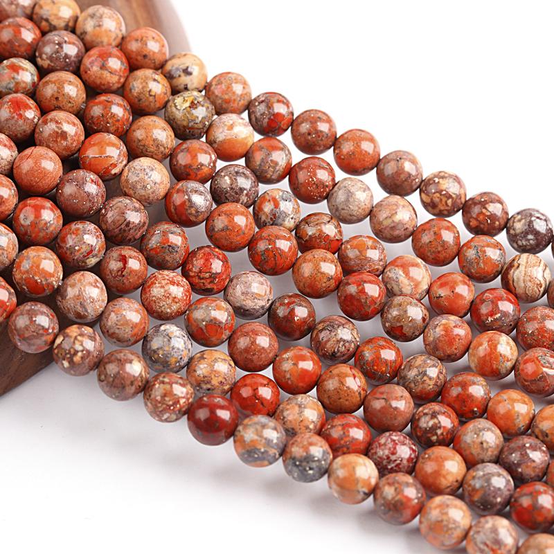 6/8/10mm Emperor Stone Beads For Jewelry Making Loose Spacer Round Imperial Beads DIY Bracelet Necklace Jewelry Charms Crafts