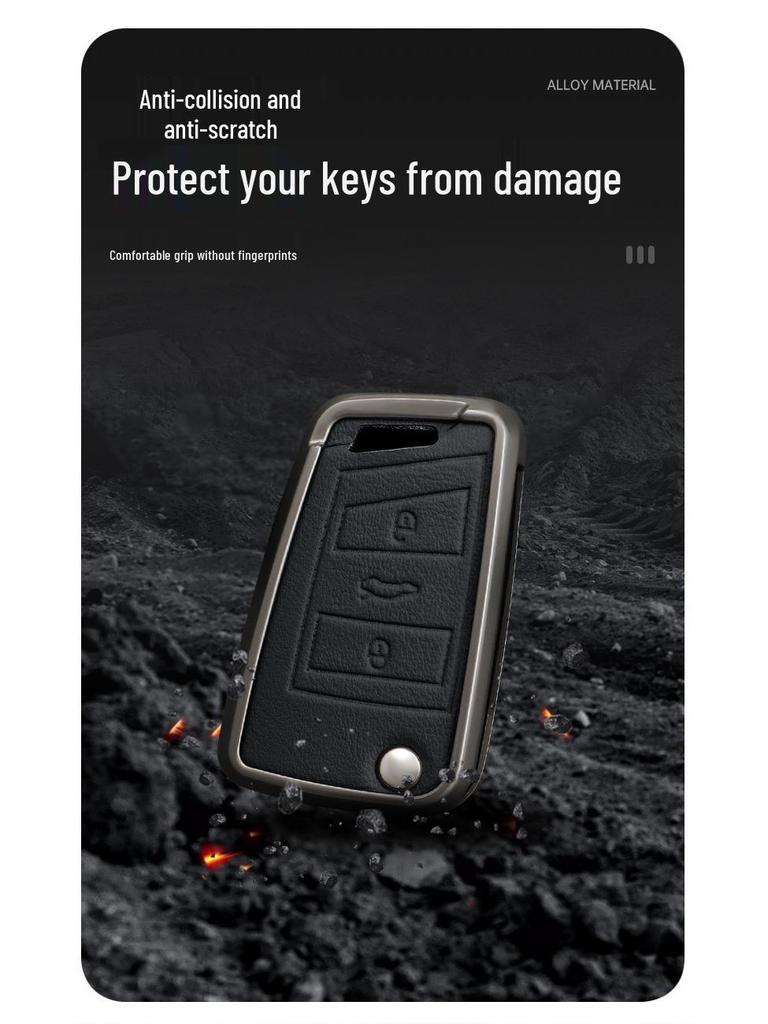 2023 Volkswagen Tiguan L Key Case for 2017-2023 Tiguan/X Models - Men's Bag Buckle Shell.