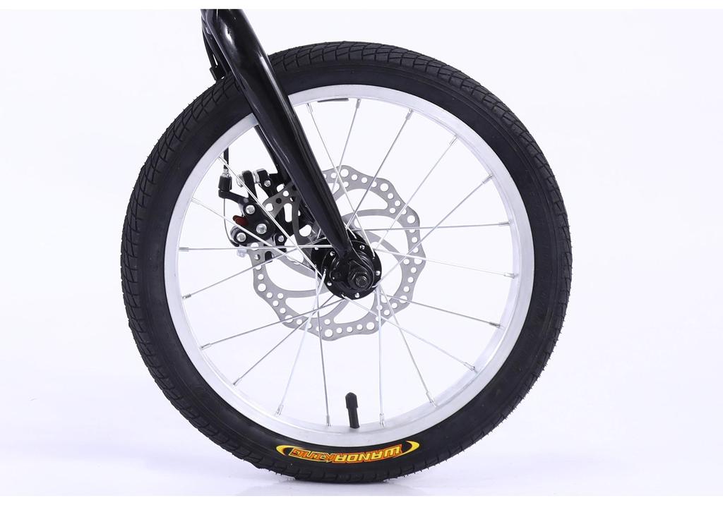 16-Inch Folding Variable Speed Bicycle for Adults and Students - Portable Leisure and Gift Bike