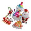 Christmas Foil Balloons Father Christmas Sleigh Father Christmas Snowman Candy House Christmas