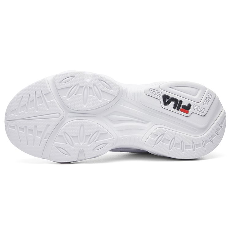Fila Tracer Synthetic Leather Fashion Sports Low-Top Lifestyle Shoes Women Sneaker White F12W111123FWT