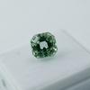 Natural Sapphire 3.85 Ct Bluish Green Square Rare Certified Loose Gemstone