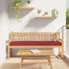 Pallet Cushion Set 2 Pcs Burgundy 200 X 40 X 8 Cm Oxford Fabric