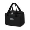 Tragbare Isolierte Thermische Lunchtaschen Tasche Reißverschlussversiegelung Große Kapazität Pendeln Büro Outdoor Picknick Schule Brunch Tragetasche