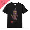 Dota 2 T-shirt Jeu T-shirt Unisexe Unisexe Coton Col Rond Vintage Classique Drôle Décontracté Promo Nerd Gamer Streetwear T-shirts Graphiques