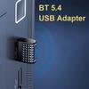 Bluetooth Adapter for Pc Usb Bluetooth 5.4 5.3 Dongle Receiver for Speaker Mouse Keyboard Music Audio Transmitter