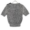 LOUIS VUITTON 22 Gray FMKM94 Wool Short Sleeve Knit tops M grayUsed
