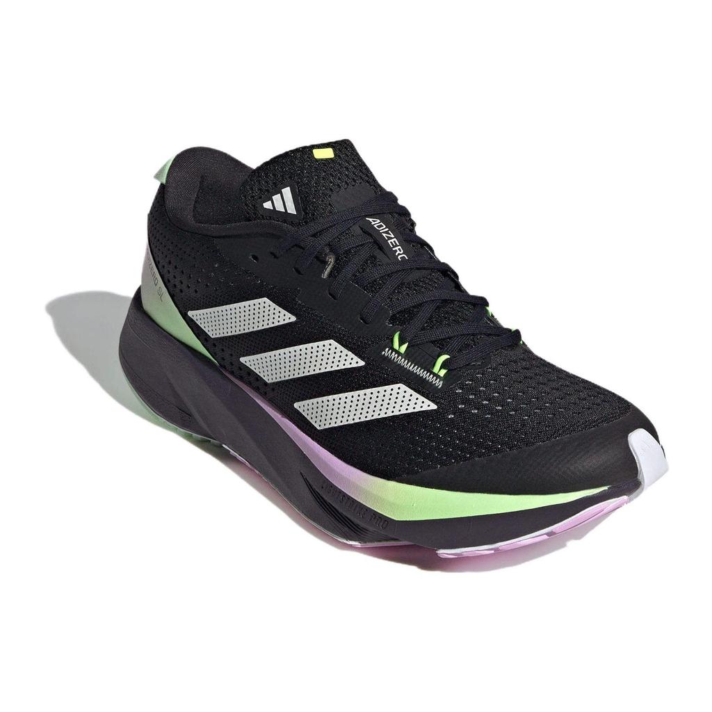 Adidas  Adizero SL Black Green Spark Women Sneakers Core-Black Zero-Metallic IG8197