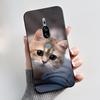 Coque Mignonne Pour Sony Xperia XZ2 Premium Fundas SO-04K SOV38 Coque Imprimée Housse de Protection Silicone Souple Dessin Animé Coque Noire