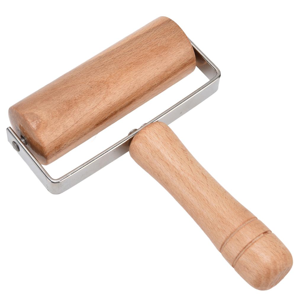 Pizza Roller Multifunctional Fine Polishing Smoother Surfaces Practical Wood Pastry Pizza Roller for Home Cake Shop