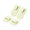 Adhesive Remote Control Holder Hooks Wall Mounted Storage Clips for Organizing Small Electronic Devices and Accessories Easy Installation