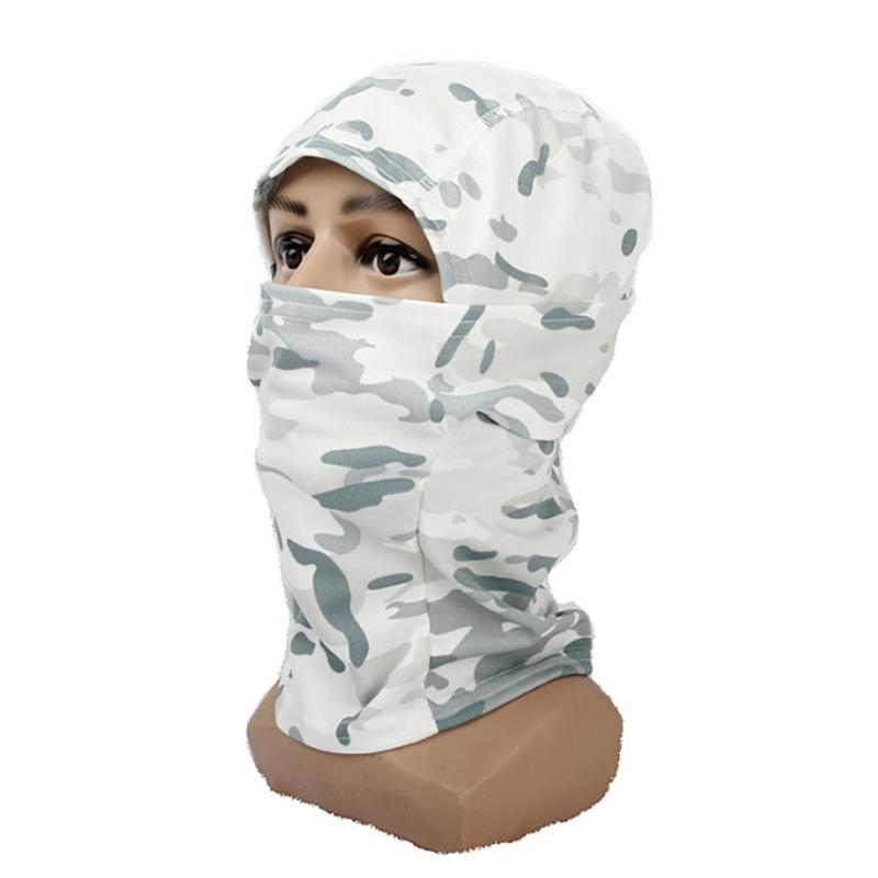 Camouflages Balaclavas Face Masks Tactically Hood Ski Masks Fulls Head Wrap