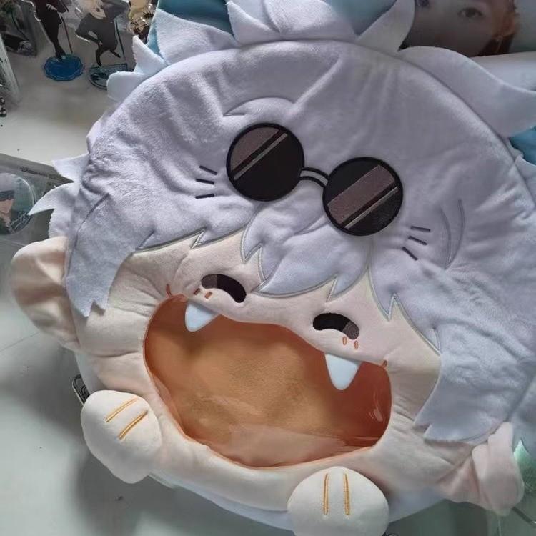 Transparent Gojo Satoru Itabag Anime Plush Backpack Leisure Travel School And
