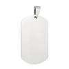 Stylish and simple stainless steel pet dog pendant, support to engrave cute pet essential tag spot
